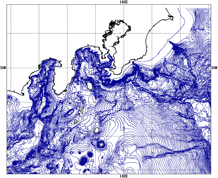 海底地形デジタルデータ