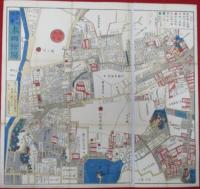 1226 江戸切絵図 小石川 谷中 本郷絵図