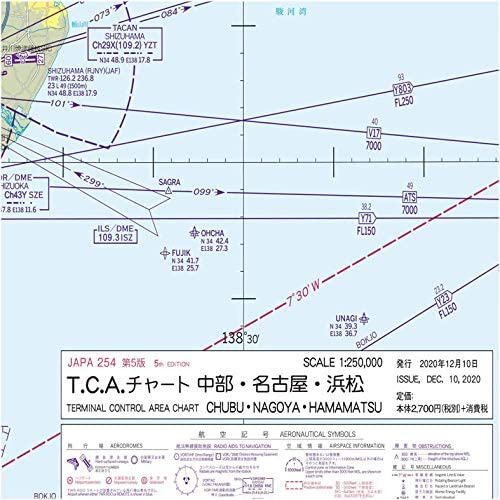 T.C.A.チャート 中部・名古屋・浜松 / 地図のご購入は「地図の専門店 マップショップ ぶよお堂」