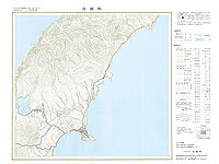 古釜布 - 5万分1地形図