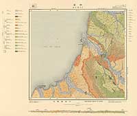 留萌 - 5万分の1地質図及び説明書