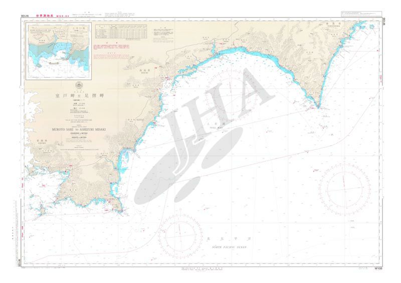 室戸岬至足摺岬 航海用海図 本州南部 四国 南方諸島 地図のご購入は 地図の専門店 マップショップ ぶよお堂