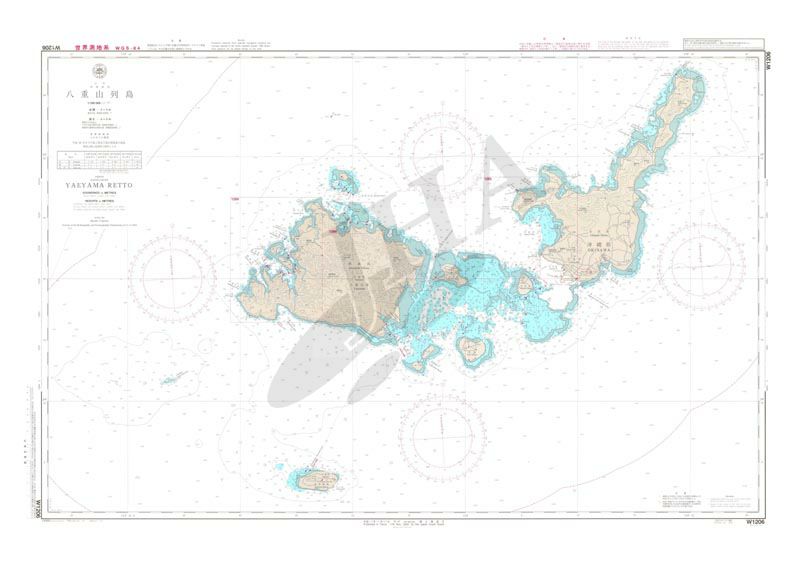 八重山列島 航海用海図 - 九州・南西諸島 / 地図のご購入は「地図の ...