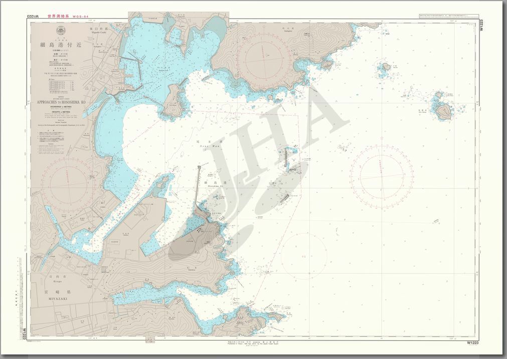 細島港付近 航海用海図 九州 南西諸島 地図のご購入は 地図の