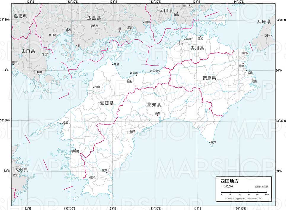 最新四国 地図 素材 かわいいディズニー画像