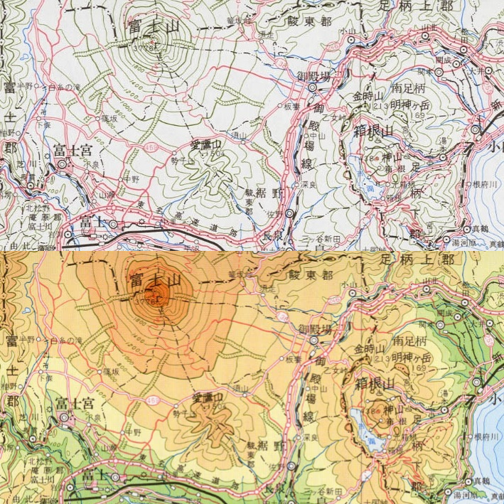 50万分1地方図